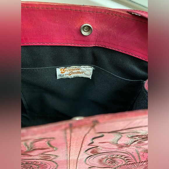Authentic leather pink purse - Picture 4 of 15